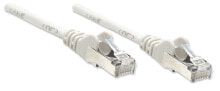 Cables & Interconnects Intellinet Network Patch Cable, Cat5e, 2m, Grey, CCA, SF/UTP, PVC, RJ45, Gold Plated Contacts, Snagless, Booted, Polybag