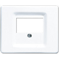 Sockets, switches and frames JUNG SL 569 T WW. Product colour: White, Material: Duroplast, Compatibility: UMA-MA2, UMA-CAT6A, USB 21-2