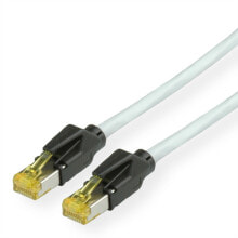 Cable channels LEONI F6-90 S/F H Kat.6A 10 m grau