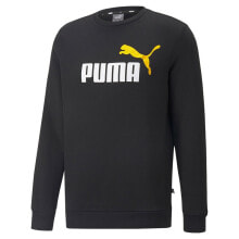 Athletic Hoodies PUMA Essentials+ 2 Col Big Logo Crew Fl Sweatshirt
