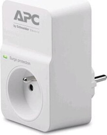 Extension Cords and Surge Protectors APC PM1WU2-GR surge protector White 1 AC outlet(s) 230 V