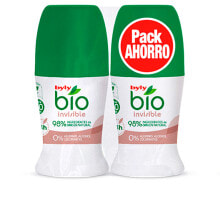Deodorants BIO NATURAL 0% INVISIBLE DEO ROLL-ON SET 2 pz