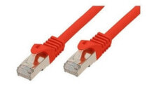 Cables & Interconnects shiverpeaks BASIC-S, 10 m, Cat7, S/FTP (S-STP), RJ-45, RJ-45, Red