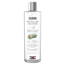 Liquid Cleansers And Make Up Removers Мицеллярная вода для снятия макияжа Isdin 4 в 1 (400 ml)