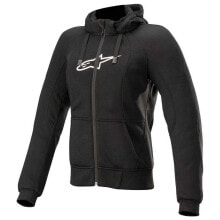 Athletic Hoodies ALPINESTARS Stella Chrome Sport Full Zip Sweatshirt