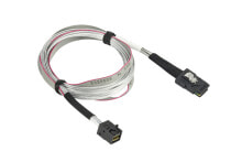 Cables & Interconnects Supermicro CBL-SAST-0507-01 Serial Attached SCSI (SAS) cable 0.8 m Black, Grey, Red