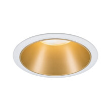 Recessed Lighting Paulmann 934.05 spotlight Recessed lighting spot Gold, White Non-changeable bulb(s) A+