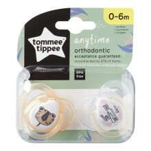 Baby Pacifiers And Accessories tOMMEE TIPPEE Anytime Pacifiers X2