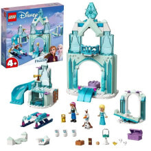 Lego LEGO 43194 Disney Die Feenwelt von Anna und Elsa aus den Frozen mit Schloss- und Prinzessinnenpuppen, Kind ab 4 Jahren