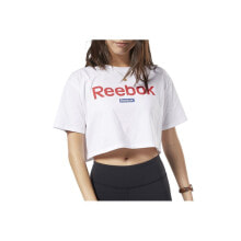 Premium Clothing and Shoes Reebok Linear Logo Crop Tee
