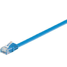 Cables & Interconnects Wentronic RJ-45 CAT6 0.5m 0.5m Cat6 U/UTP (UTP) Blue networking cable