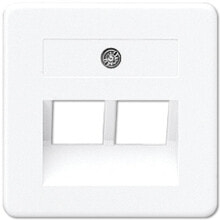 Sockets, switches and frames JUNG 169-2 UAE WW. Socket type: RJ-45, Product colour: White