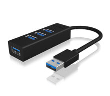 USB Hubs 4-port USB 3.0 Hub, 15 cm