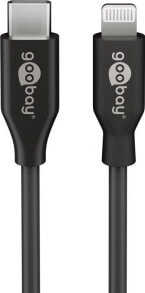 Charging Cables Goobay 39428 lightning cable 0.5 m Black