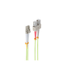 Accessories for telecommunications cabinets and racks shiverpeaks BS07-530115 fibre optic cable 0.5 m LC SC OM5 Green