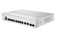 Network Equipment Models Cisco CBS350-8T-E-2G-EU, Managed, L2/L3, Gigabit Ethernet (10/100/1000)