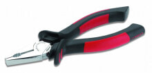 Pliers and pliers 100334, Lineman's pliers, Electrostatic Discharge (ESD) protection, Black/Red, 16 cm