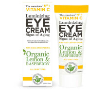 Facial Serums, Ampoules And Oils vITAMIN C luminizing eye cream organic lemon & raspberry 30 ml