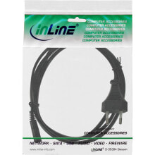 Cables & Interconnects InLine 4043718114993 power cable Black 1 m Power plug type C C7 coupler