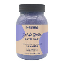 Bath Foam And Salt Морские сокровища Flor de Mayo Лаванда 650 g (650 g)