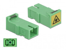 Cable channels DeLOCK 85925 fibre optic adapter SC 4 pc(s) Green