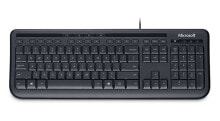 Keyboards Microsoft Wired 600 keyboard USB QWERTY US English Black