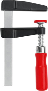 Clamps BESSEY LM20/8, F-clamp, 20 cm, Aluminium,Black,Red, 204 kg, 550 g, 10 pc(s)
