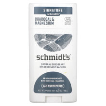 Deodorants Schmidt's, Natural Deodorant, Charcoal & Magnesium, 2.65 oz (75 g)
