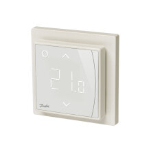 Thermostats Danfoss ECtemp Smart, WLAN, White, IP21, EN/IEC 60730-1 EN/IEC 60730-2-9 EN 300 328, AC, 0.4 W