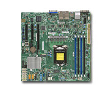 Motherboards Single socket H4 (LGA 1151), Intel C236, Up to 64GB Unbuffered ECC UDIMM DDR4 2133MHz, 4x DIMM, Quad GbE LAN, Retail Pack