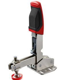 Clamps Vertical toggle clamp with open arm and horizontal base plate