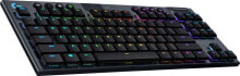 Keyboards Logitech G G915 TKL keyboard Bluetooth AZERTY French Black