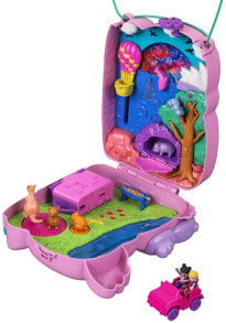 Polly Pocket GKJ64 – Pineapple Bag, Portable Box with Accessories, Toys from 4 Years.