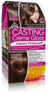 Hair Dye L’Oreal Paris Casting Creme Gloss Krem koloryzujący nr 518 Orzechowe Mochaccino 1op.