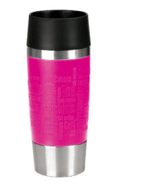 Thermoses and Thermomugs EMSA 513550 travel mug 0.36 ml Black, Pink, Stainless steel