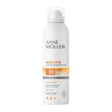 Tanning Products and Sunscreens Защитный спрей от солнца NON STOP Anne Möller Spf 30 (200 ml) 30 (200 ml)