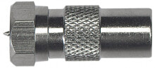 Cables & Interconnects CFA01000. Connector type: F-type/BNC, Connector 1: F, Connector 2: DIN 45325. Quantity per pack: 100 pc(s)