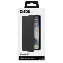 Smartphone Cases SBS Book Wallet Lite, Wallet case, Apple, iPhone 13, 15.5 cm (6.1"), Black
