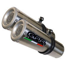 Spare Parts gPR EXCLUSIVE M3 Inox Dual Slip On YZF 1000 R1 07-08 Homologated Muffler