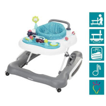 Walkers and Jolly Jumpers BabyMoov 5-in-1 progressive and push toy baby walker Blue, Grey, White