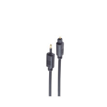 Cables & Interconnects shiverpeaks BS69014-5.0, TOSLINK, Male, 3.5mm, Male, 5 m, Black