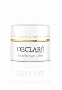 Nourishing and Moisturizing Noční regenerační krém Stress Balance (5 Secrets Night Cream) 50 ml