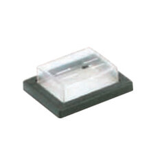 Sockets, switches and frames 924.118. Product colour: Black,Transparent