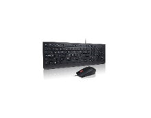 Keyboards and Mouse Kits 4X30L79922, Standard, Wired, USB, QWERTY, Black, Mouse included