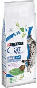 Cat Dry Food Purina Cat Chow 3in1 cats dry food 15 kg Adult Turkey