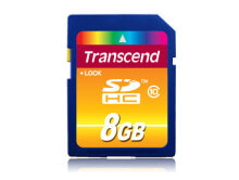 Memory Cards Transcend SD Card SDXC/SDHC Class 10 8GB