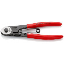 Cable and bolt cutters Bowden Cable Cutter (shear black atramentized, head polished, handles plastic coated)