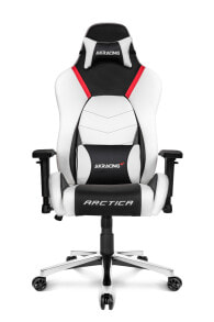 Computer chairs AKRacing Premium PC gaming chair Upholstered padded seat Black, Red, White