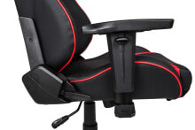 Chairs For Gamers AKRacing SX PC gaming chair Upholstered padded seat Black, Red