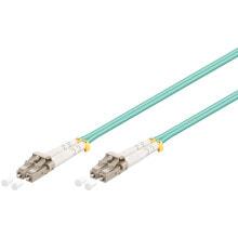 Cables & Interconnects Goobay 50/125 (OM3) LC-LC, 1m, 1 m, LC, LC, Male connector / Male connector, Green